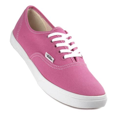 Tenis Vans Authentic Lo Pro Rosa Rock City