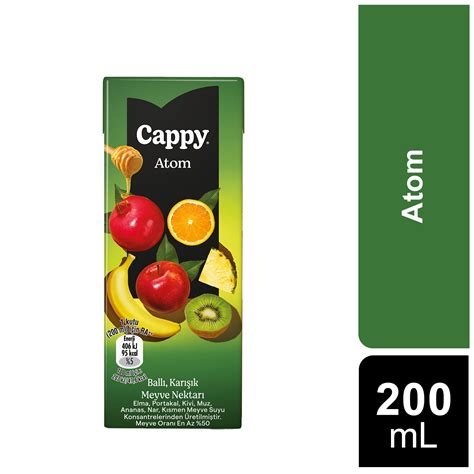 Cappy Atom Ballı Karışık Meyve Nektarı Karton Kutu 200 ML