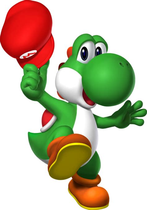 File Yoshi Mario Hat Sm64ds Png Super Mario Wiki The Mario Encyclopedia