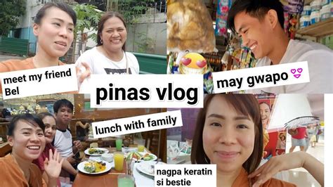 VLOG 120 Pinas Vlog Meet My Friend Bel May Gwapo Nagpa Keratin