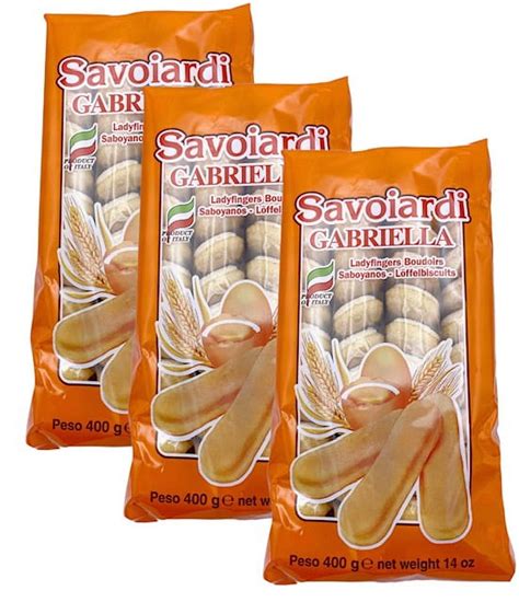 Pack Savoiardi Italian Gabriella Lady Fingers Champagne Biscuits