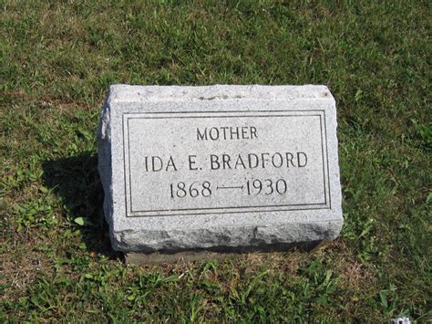 Ida Emiline Shaver Bradford 1868 1930 Find A Grave Memorial