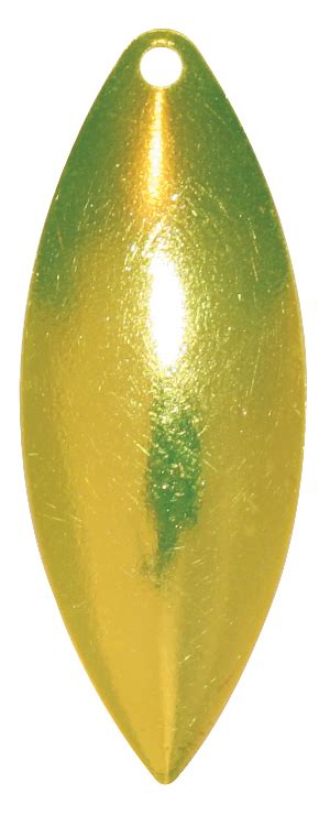 Willowleaf Pro Spinner Blade Sz Chartreuse Dye