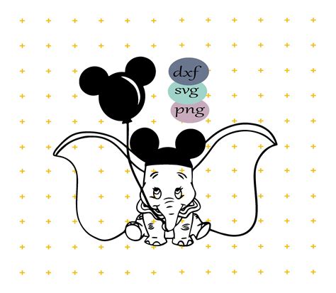 Dumbo Svg Disney Trip Svg Disney Svg Disney Clipart Disney Etsy