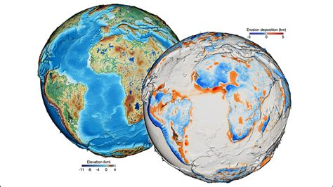 New Model Explains Earth S Surface Evolution Over The Past Million