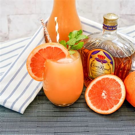 Crown Royal Whiskey Smash Cocktails And Appetizers