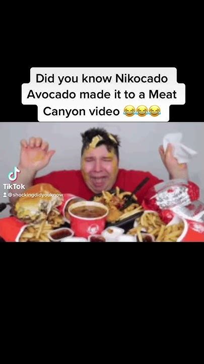 Meatcanyon Nikocado Avocado King Of Mukbang Youtube