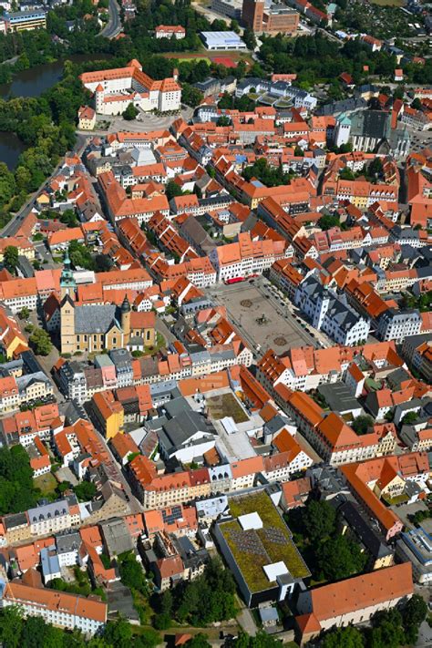 Altstadt Aus Der Vogelperspektive Altstadtbereich Und