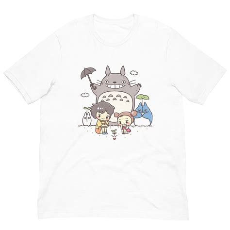 My Neighbor Totoro Tree Growing Unisex T Shirt Ghibli Merch Store