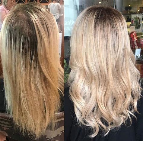 Before And After Blonde Transformation Beautybysam94 Hair Beauty