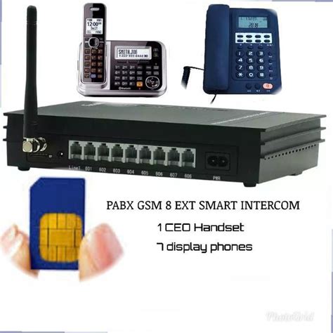 Pabx Gsm 8 Extensions Wired Intercom With Handset Package Price From