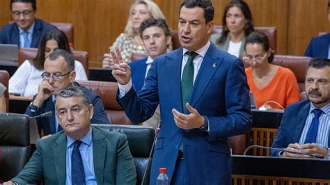 Moreno promete dar la batalla por los intereses de Andalucía y pone a