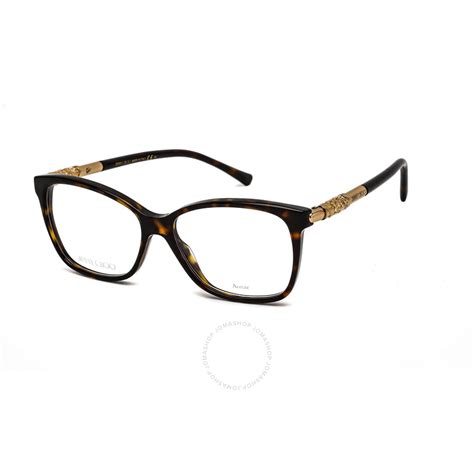 Jimmy Choo Ladies Tortoise Square Eyeglass Frames Jc2920qum0054 716736426181 Eyeglasses Jomashop