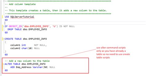 Sql Server Template Explorer Sql Bi Tutorials