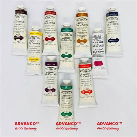 Winsor Newton Artist Oil Colour Ml Part Ready Stock Shopee