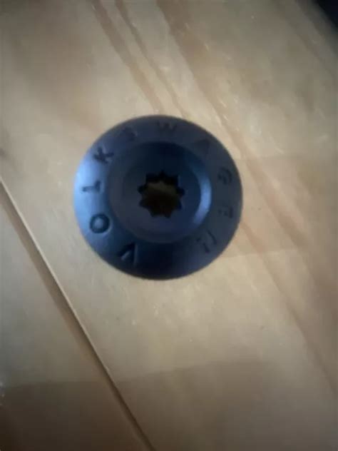 NEW VW VOLKSWAGEN T5 TRANSPORTER GENUINE WHEEL BOLT NUT CAP COVER 2003