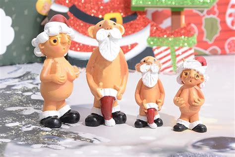 Novelty Naked Christmas Ornaments Deal LivingSocial