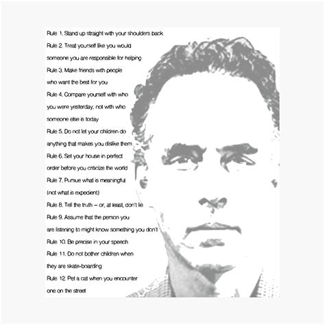 "Jordan Peterson 12 Rules for Life" Photographic Print by lauragfarb ...