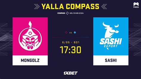 MONGOLZ Vs SASHI YaLLa Compass 2024 Group Stage MN Cast YouTube