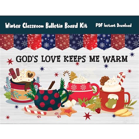 Church Bulletin Board Winter - Etsy