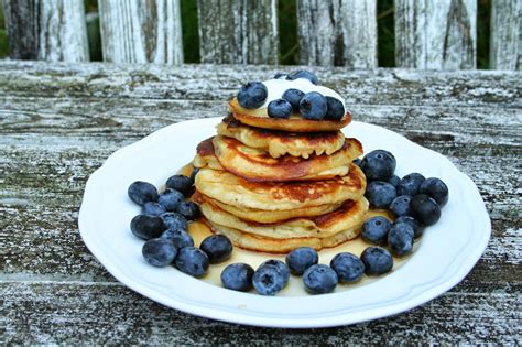 Reetselig Pancakes Und Blaubeeren