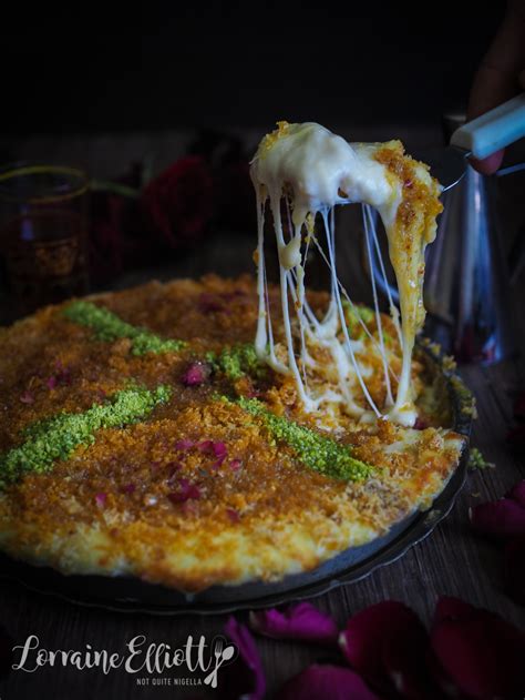 Knafeh Middle Eastern Cheese Custard Dessert Not Quite Nigella