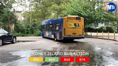 Coney Island Bus Action MTA YouTube