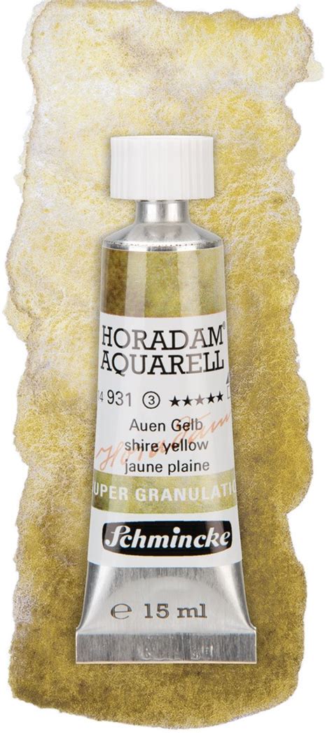 Schmincke Horadam Super Granulation Watercolor Ml Shire Yellow