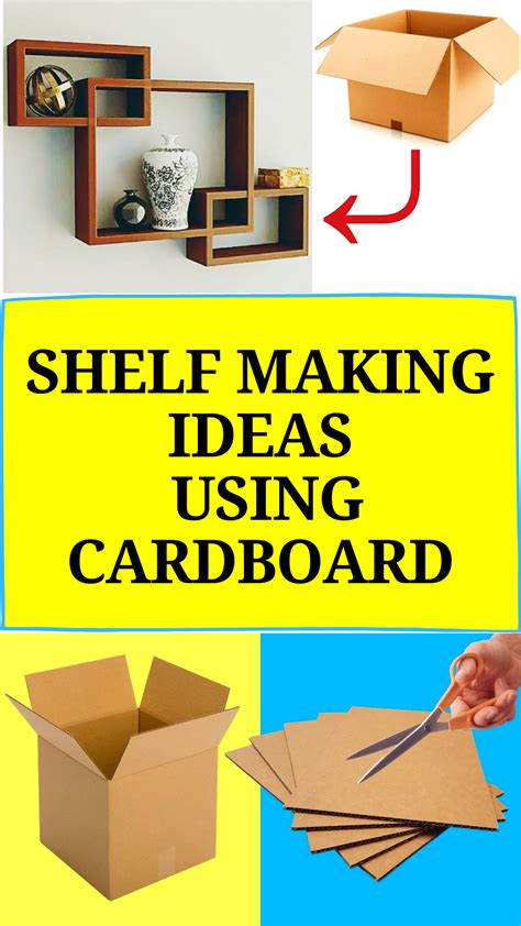 Shelf Making Ideas Using Cardboard Artofit