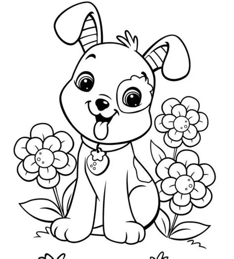 Desenho De Cachorro Para Colorir