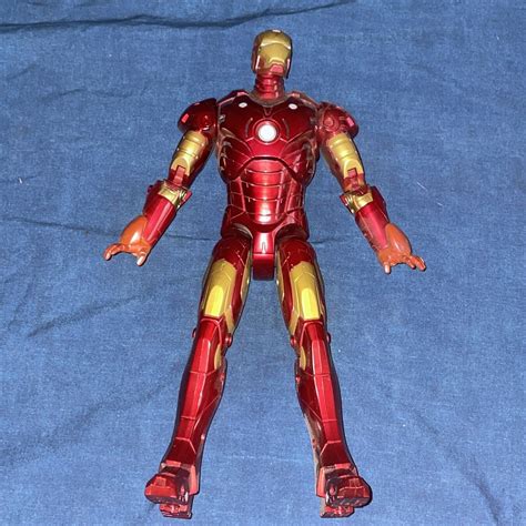 Marvel Hasbro Talking Iron Man Movie Action Figure Works