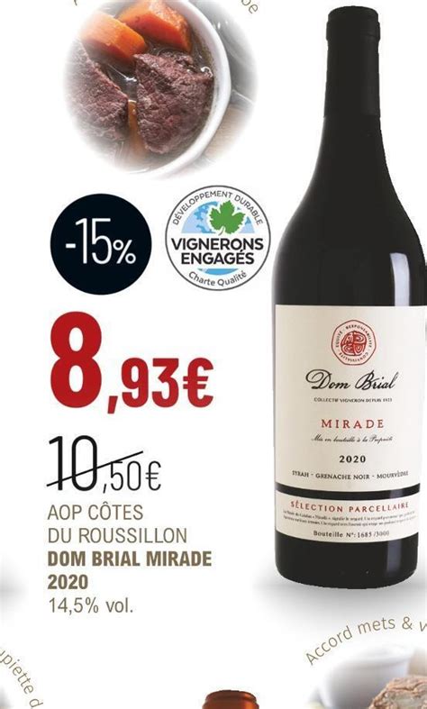 Promo Château du val de mercy aop bourgogne coulanges la vineuse 2017