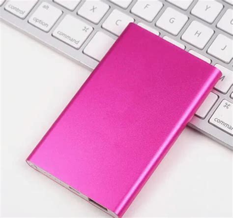 Mini Portable Charger - Pink - The Phone Tailor