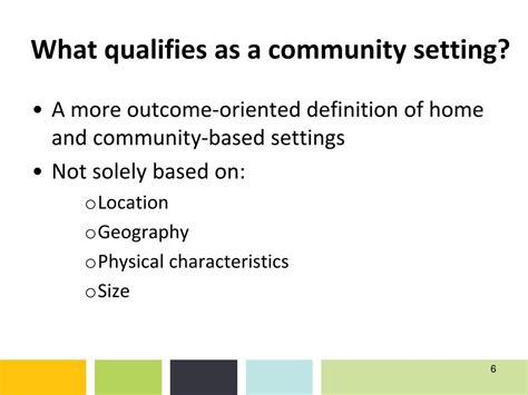 Ppt Cms Hcbs Final Rule Community Settings And Dds Summer 2014