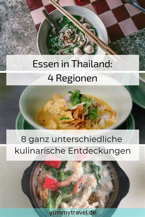 Thailand Spezialitäten 8 kulinarische Highlights in 4 Städten