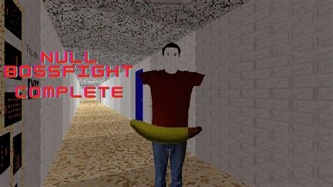 Null Bossfight Complete Baldi S Basics Classic Remastered Youtube