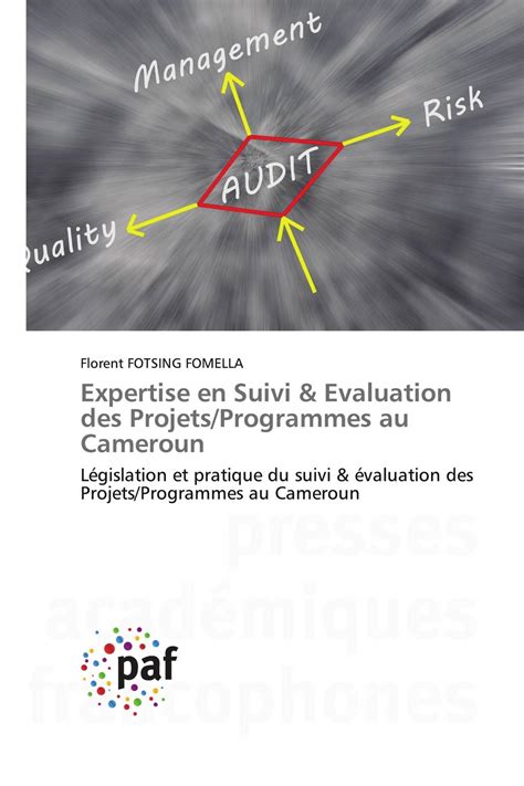 Expertise En Suivi Evaluation Des Projets Programmes Au Cameroun