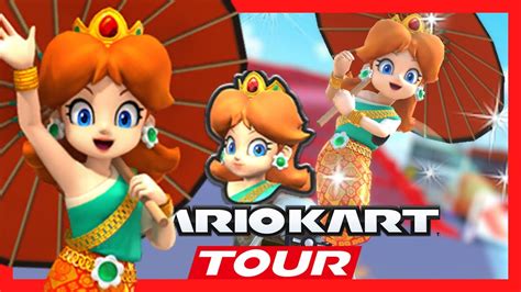 Mario Kart Tour Daisy Thai Dress Gameplay Youtube