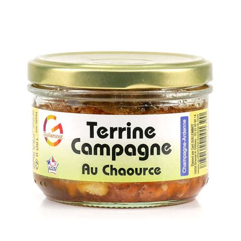 Terrine De Campagne Au Chaource Aoc Guilleminot Traiteur