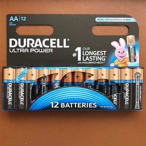 X Duracell Aa Ultra Optimum Alkaline Batteries Lr Mx Mn