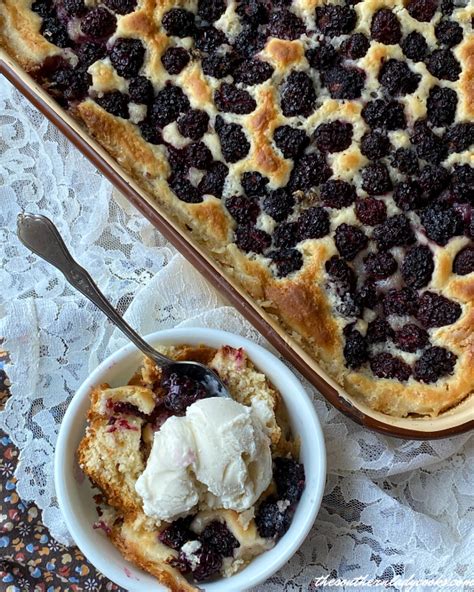 Blackberry Pudding The Southern Lady Cooks Dine Ca