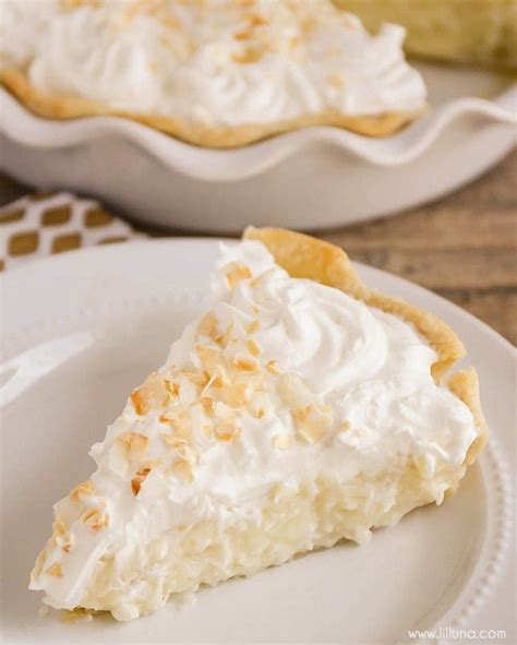 Classic Coconut Cream Pie Recipe Video Lil Luna