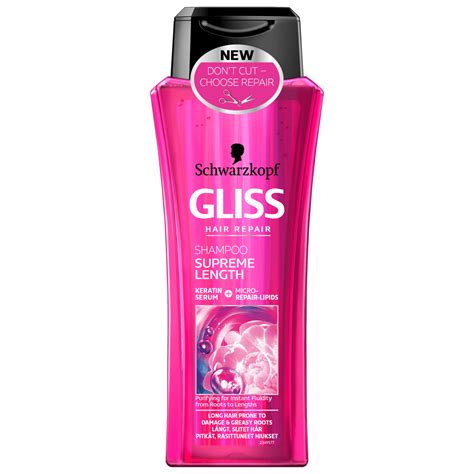 2 x Schwarzkopf Gliss Supreme Length Shampoo