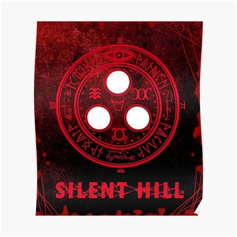 "Silent Hill Symbol" Poster for Sale by Nec-romancer | Redbubble