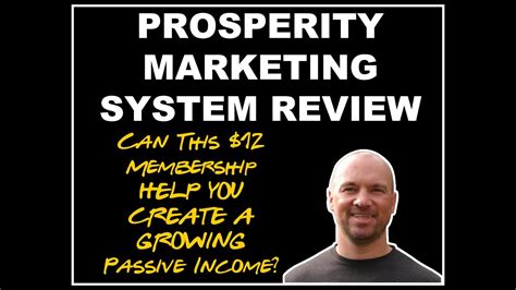 Prosperity Marketing System Review Top Team Bonuses Walkthrough Youtube