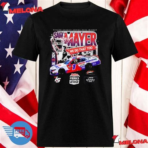 Sam Mayer 1 2024 Iowa Race Win Shirt Walmart