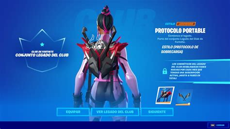 Infopico Fortnite On Twitter La Tercera Fase Del Conjunto Legado