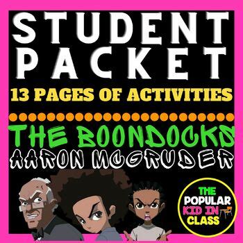 The Boondocks Comic Strips by The Popular Kid In Class | TPT