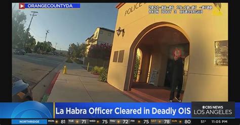 La Habra Officer Shot In A Chest In Deadly Shooting Outside Police Department Cbs Los Angeles