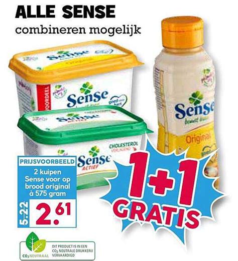 Alle Sense Gratis Aanbieding Bij Boon S Markt Folders Nl